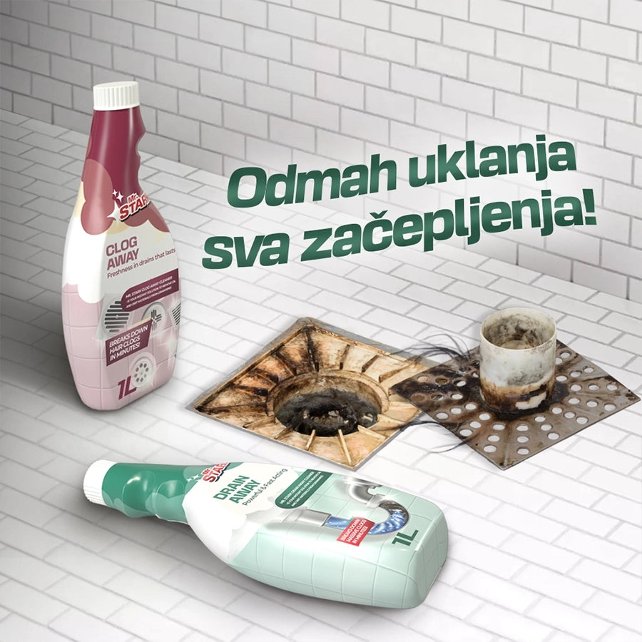 MrStark™ Sredstvo za Otpušavanje Odvoda 1+1 GRATIS
