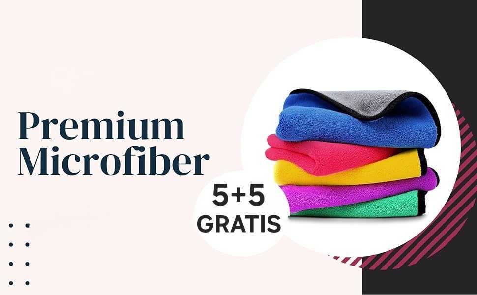 5+5 GRATIS PREMIUM MIKROFIBER KRPE