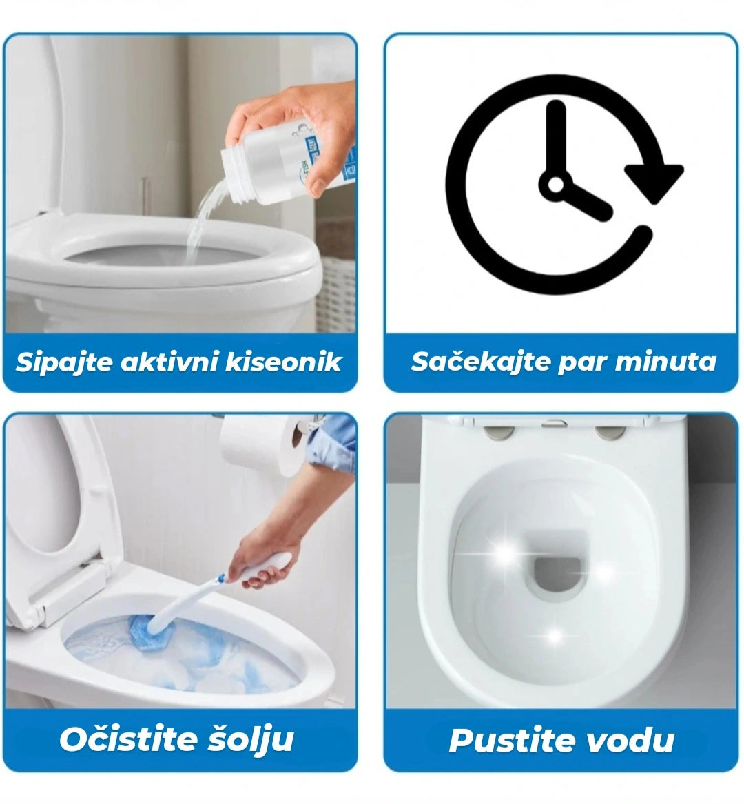 AKTIVNI KISEONIK ZA OTPUŠAVANJE ODVODA