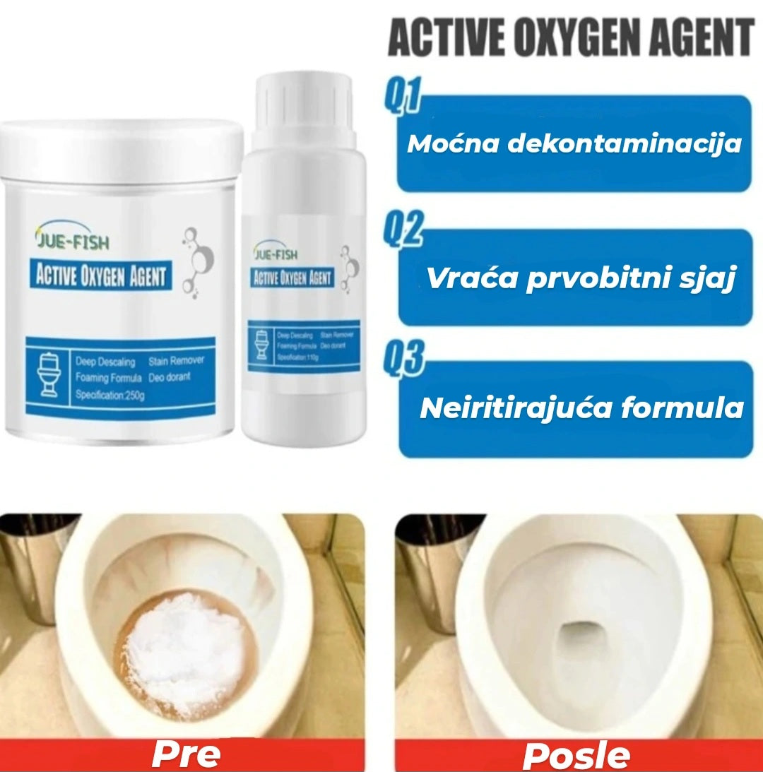 AKTIVNI KISEONIK ZA OTPUŠAVANJE ODVODA