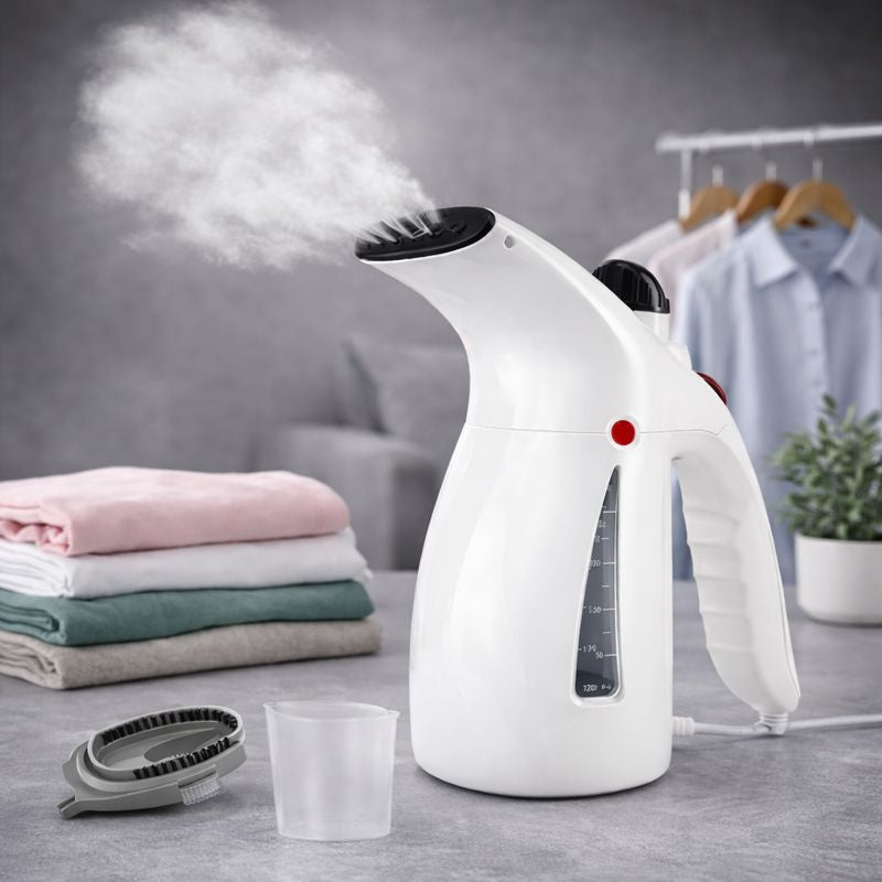 QuickSteam™ – Ručni Garment Steamer za Brzo Peglanje Odeće