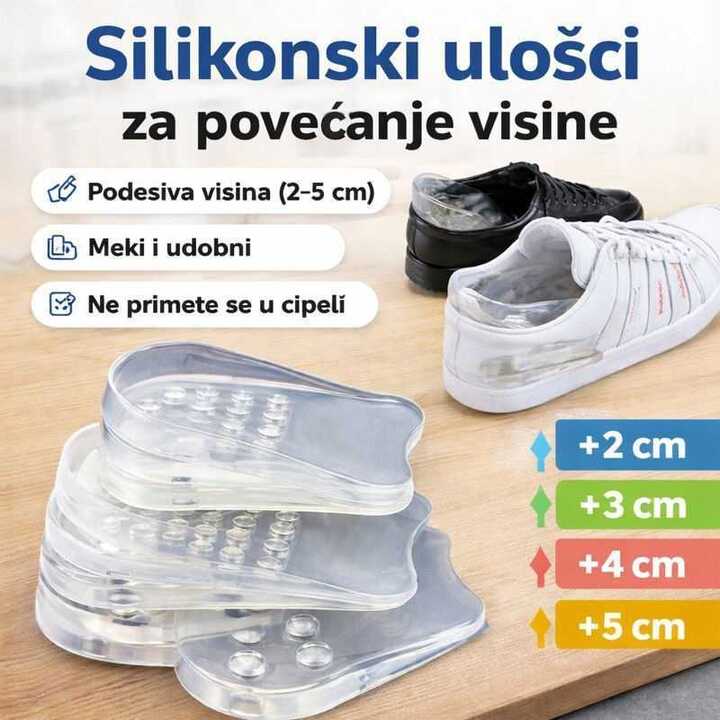 Silikonski Ulošci za Povećanje Visine