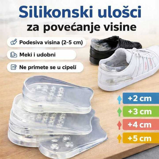 Silikonski Ulošci za Povećanje Visine