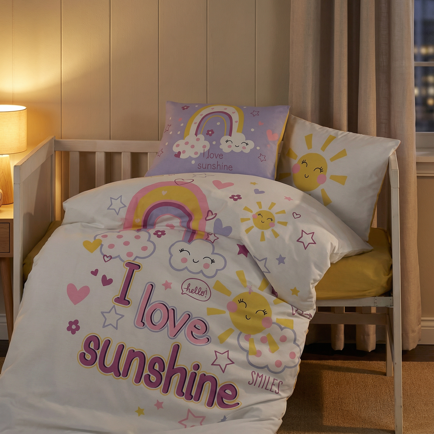 Sunshine Bebi Posteljina - 100% Pamuk