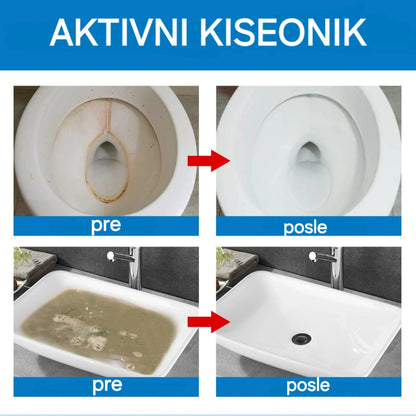 AKTIVNI KISEONIK ZA OTPUŠAVANJE ODVODA