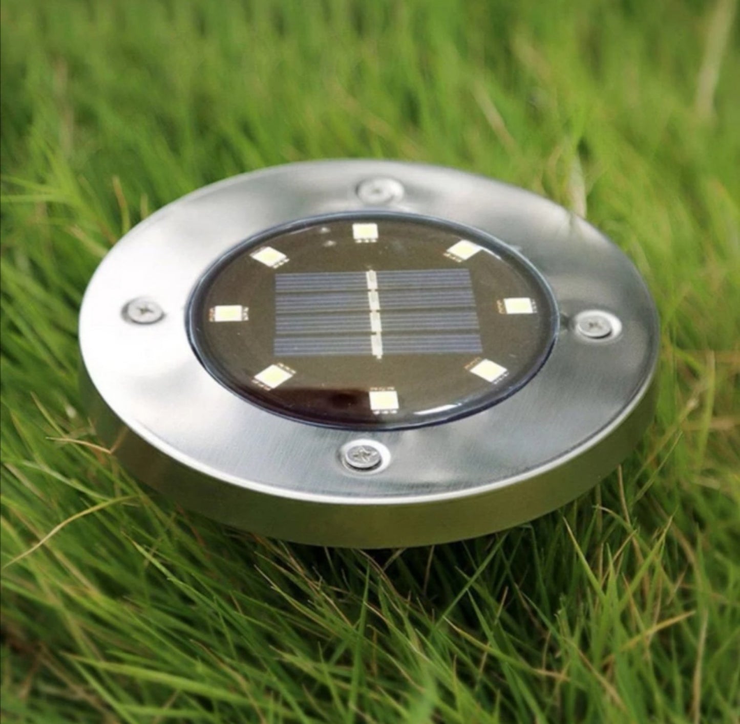Ubodne Solarne Disk Svetiljke set od 4 sa 8 Led dioda