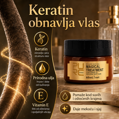 Pure Repair Mask™- Tretman sa Keratinom i Hranljivim Uljima