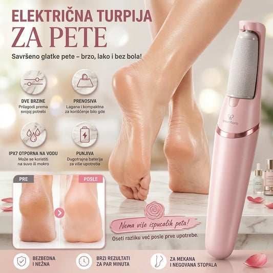 Električna turpija za stopala